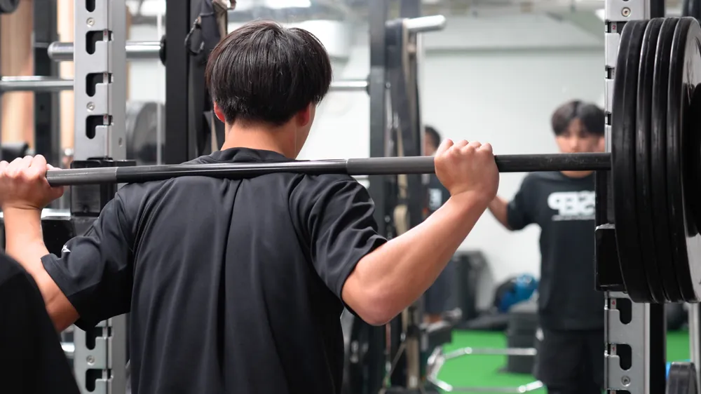 中学生の筋力トレーニング（身体づくり）