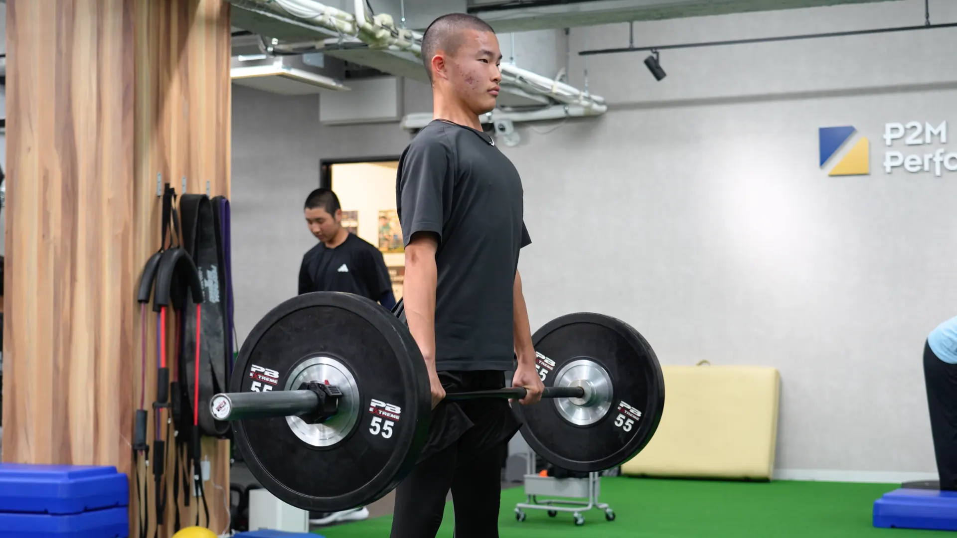 FSEPで本気のトレーニングに取り組む中学3年生